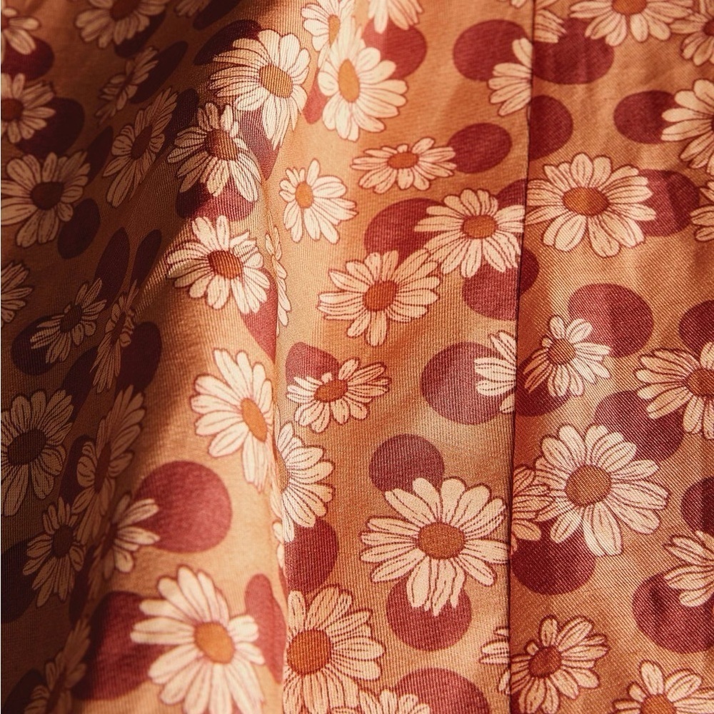 SANDRO Pascaline Floral-Print Skirt - Neutrals US Size 4 - Picture 15 of 15